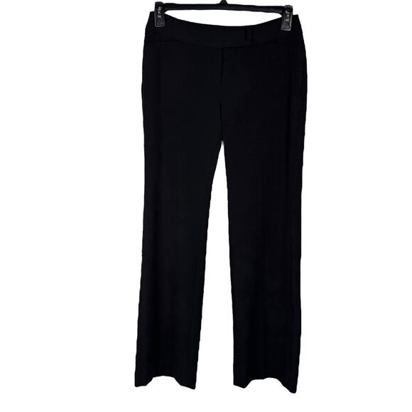 WHBM Legacy SZ 6R Modern Boot Dress Pants Stretch Zip-Fly Flat Front Pockets - Picture 1 of 9